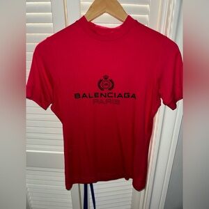 Balenciaga Red Fitted top size Small